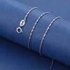 925 Silver Stacked Silver Necklace Zinc Zinc Alloy Collarbone Chain Elegant Glitter Choker Necklace  Bride