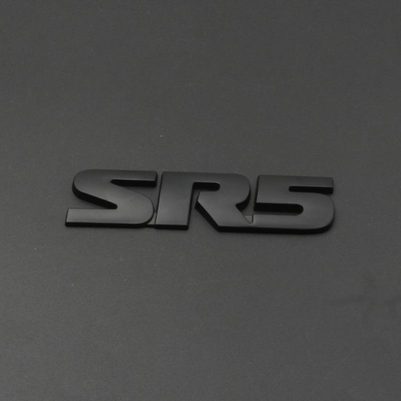 Suitable for Sequoia Tacoma Tuntu SR5 car logo, Sequoia SR5 logo V6 fender word label side label