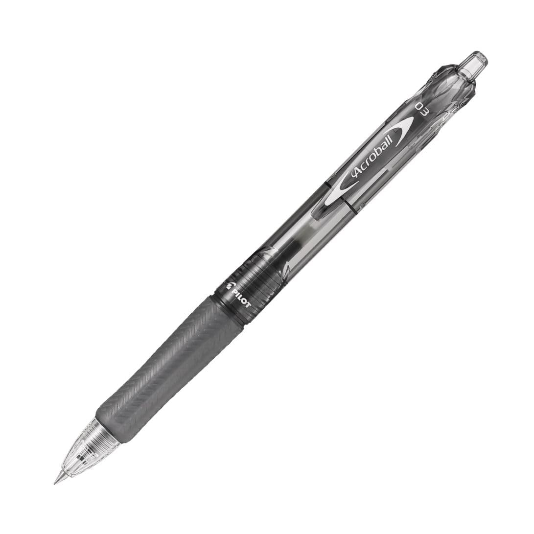 Pilot Acroball 150 Black Ballpoint Pen BAB15MF10BB 0.3mm (10 pens)
