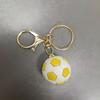 Keychain Pendant, Football Design Key Ring with Lobster Clasp, Thickened Metal Keychain for Backpack Bag Handbag