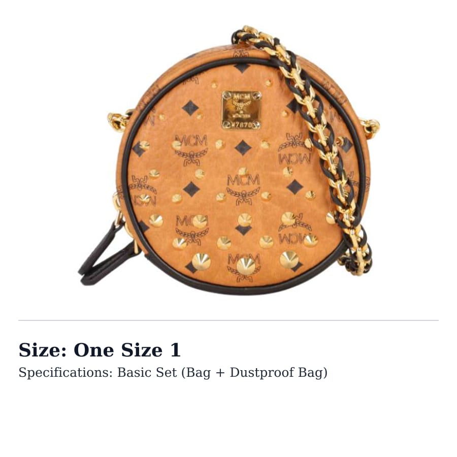 MCM Nappa Leather Crossbody Bags Extra