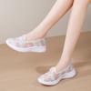 New Mother Shoes In Couple Walking Shoes Summer Breathable Fly-woven Casual Sports Shoes