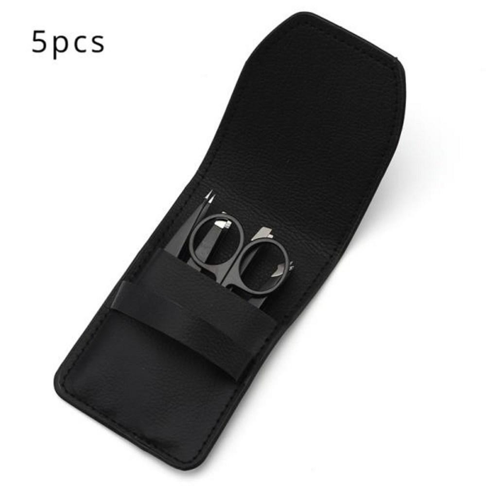 Eyebrow Shaping Set Tweezer Beauty Tool Trimmer Professional Remover Makeup, 1 Piece, 01 4PCS