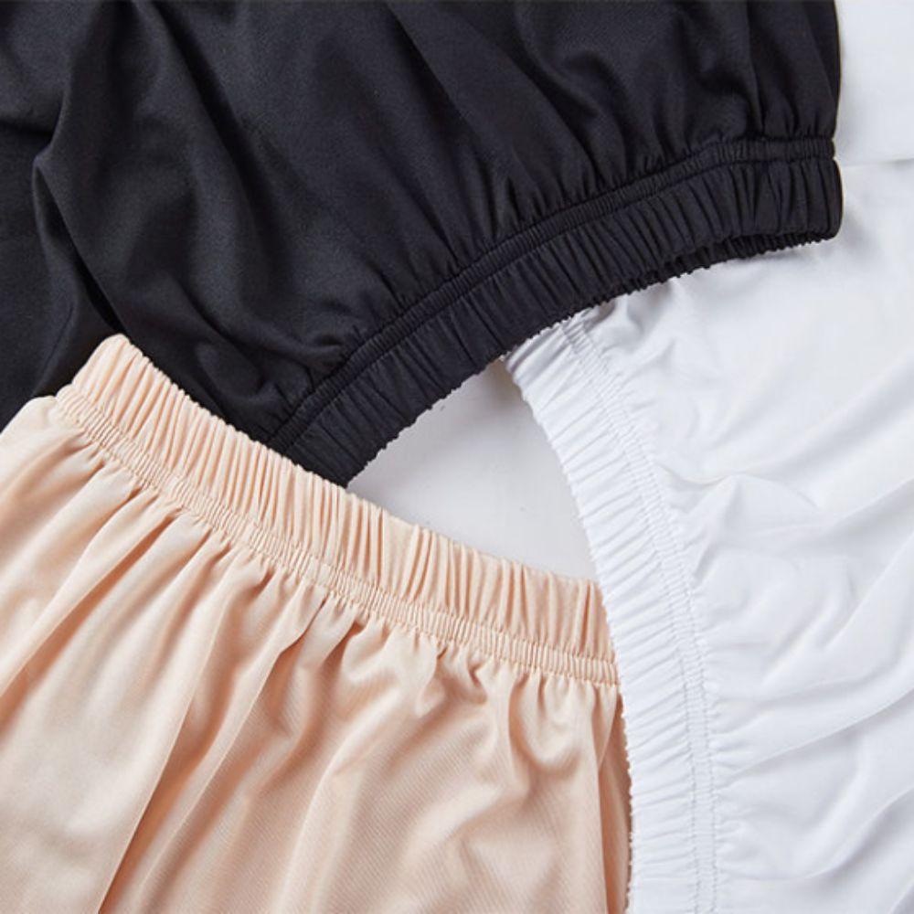 70cm Safety Skirt Petticoat Flower Lining Petticoat Women Soft Lace Underskirt Slips Spring