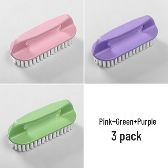 Multi-Functional Soft Bristle Cleaning Brush for Shoes, Toilets, and Clothes