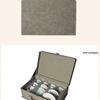 Gold Inlaid Jade Porcelain Landscape Tea Set