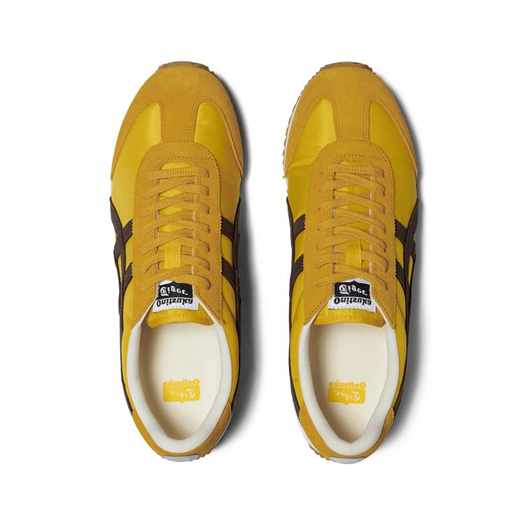 ONITSUKA TIGER California 78 Vin Comfortable Low-Top Lifestyle Sneakers Unisex Sneakers Yellow Brown 1183C401-750
