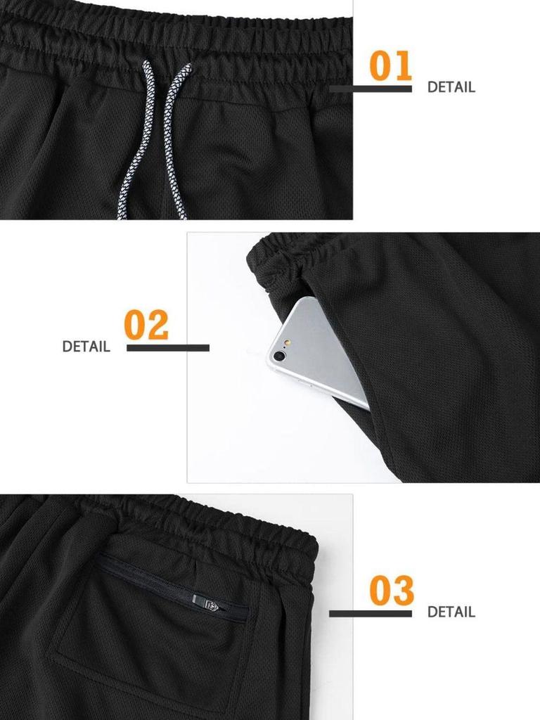 2026 European Fashion Men's and Women's Anti-Exposure Double-Layer Quick-Dry Shorts