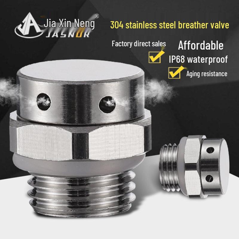 Stainless Steel Waterproof Automatic M12 Car Light Pressure Relief Exhaust Valve