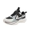 New Spring Children's Handsome Color Matching Leather Wear-resistant Soft-soled Sports Shoes