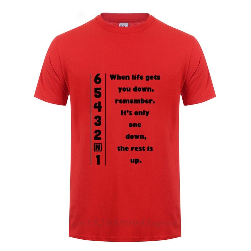 1N23456 Motorcycle T Shirt Fathers Day Present Funny Birthday Gift For Men Daddy Father Husband O Neck Cotton TShirt Tshirt
