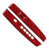 Red For Honda Accord 2013-2017 Carbon Fiber Interior Gear Shift Cover Trim