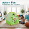 Portable Children's Play House Tent Toy Houses Foldable Toy Tents Children's Green Tent  Kids Toys