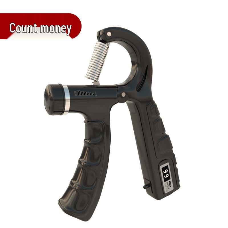 Verstellbarer elektronischer Handkrafttrainer für Männer – Professionelles Hand- und Fingertrainingsgerät mit Zählfunktion