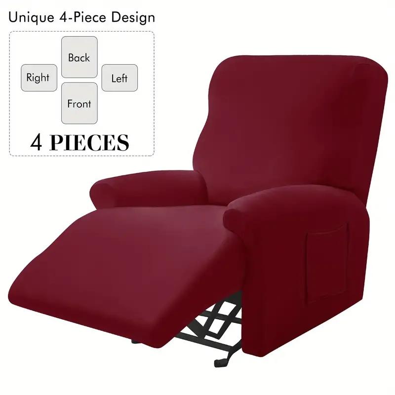 Recliner Sofa Cover Stretch Spandex Recliner Chiar Cover Elastic Non-Slip Armchair Slipcover Furniture Protect For Living Room