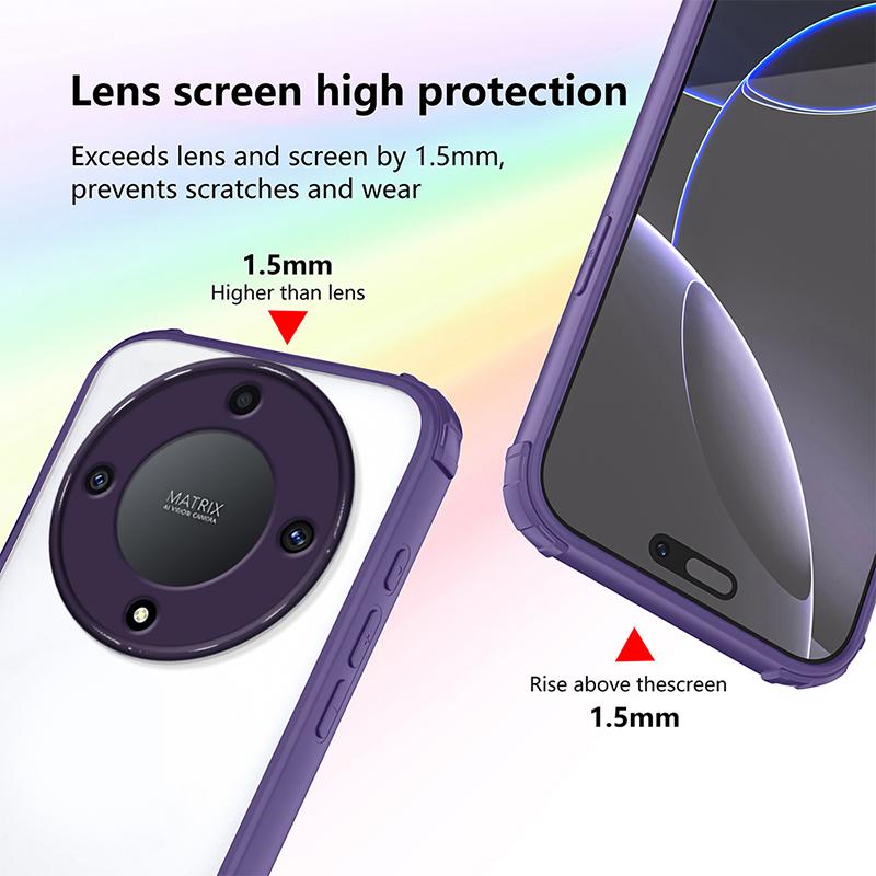 Für Honor X40 X50 Nicht Vergilbende Transparente Handyhülle Für Honor Mgic 5 Lite Stoßfeste Hülle Mgic 6 Lite Hülle Mgic 7 Lite Cover