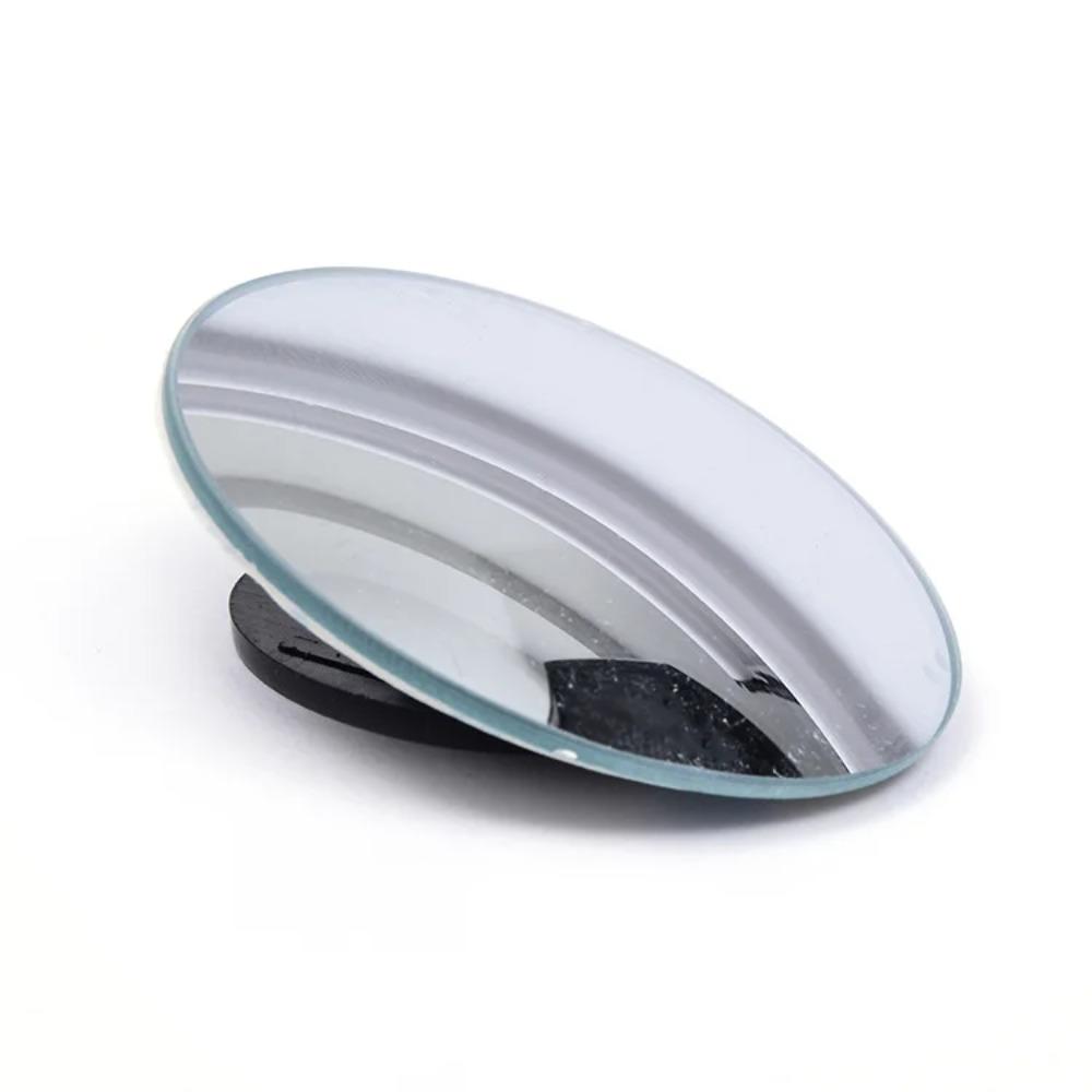 360° Adjustable Round Convex Car Blind Spot Mirror Auxiliary Wide Angle Rearview Side & Reverse Viewing Reflective Accessory