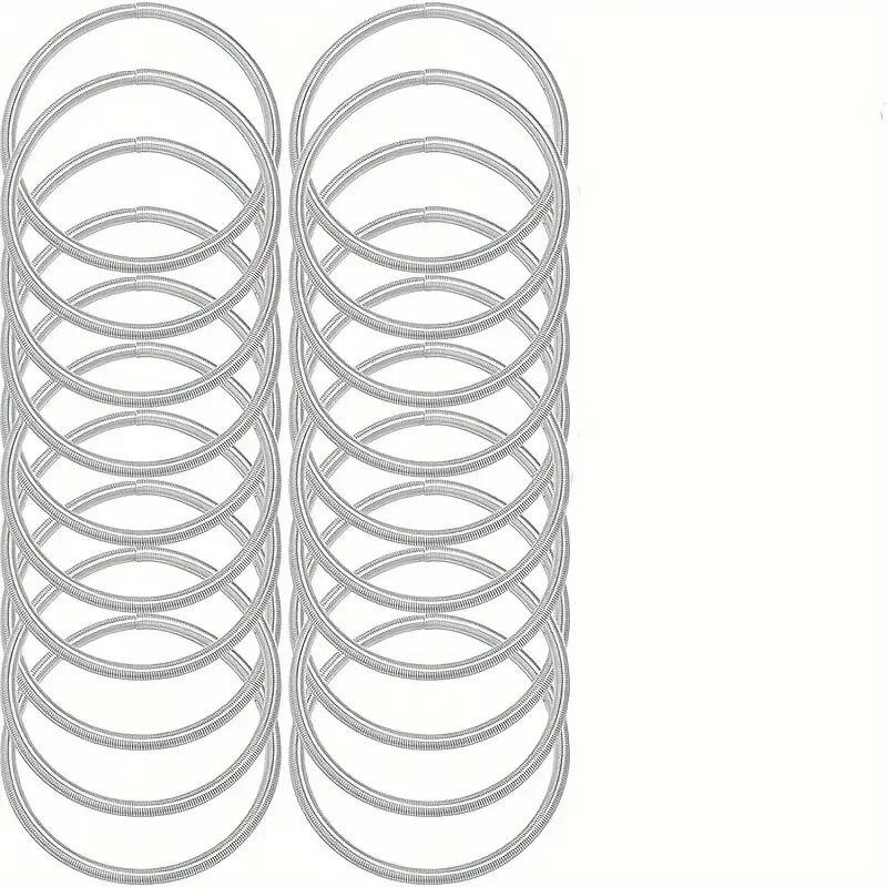 10pcs Snake Pendant Bracelet Retractable Bracelet Silvery Adjustable Snake Bracelet Jewelry Making Supplies