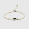 Schelp string armband (ivoor)