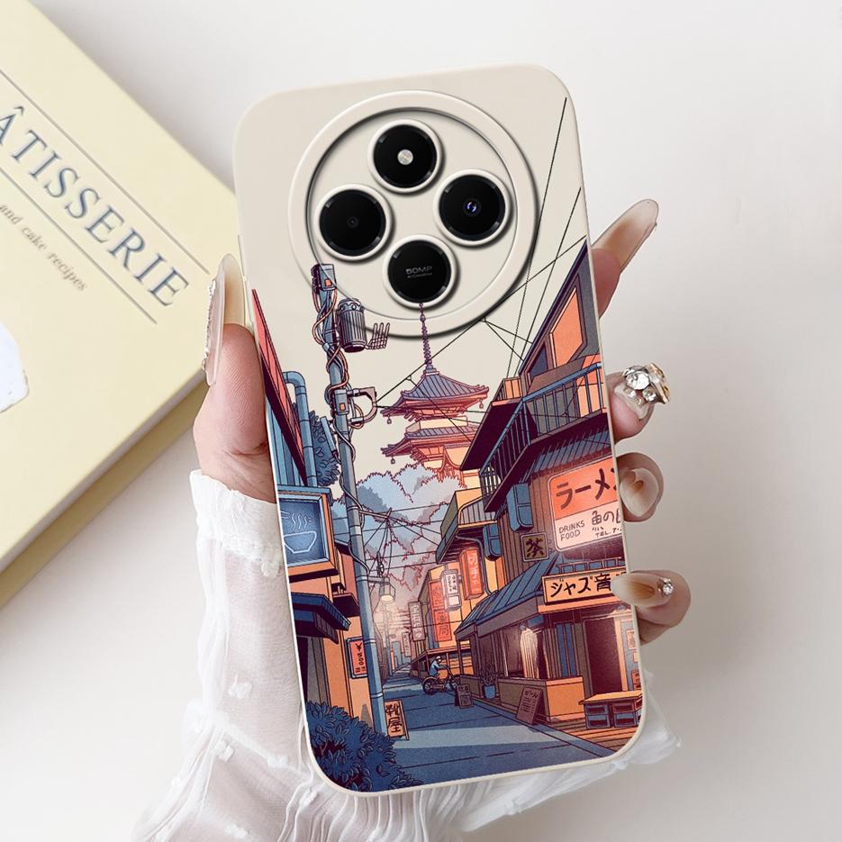 

Для Xiaomi Redmi 14C Чохол PocoC75 Мила Мультяшна Обкладинка з Динозавром М які Силіконові Чохли для Телефону Для Xiaomi Poco C75 C 75 Redmi14C Бампер Xiaomi Poco C75