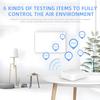 Tuya WiFi ZigBee Air Quality Detector PM2.5 Formaldehyde VOC CO2 Temperature Humidity 6in1 Smart Air Box Sensor Via Alexa Google
