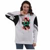 Demon Slayer Kimetsu no Yaiba Color Block Hoodie for Men and Women