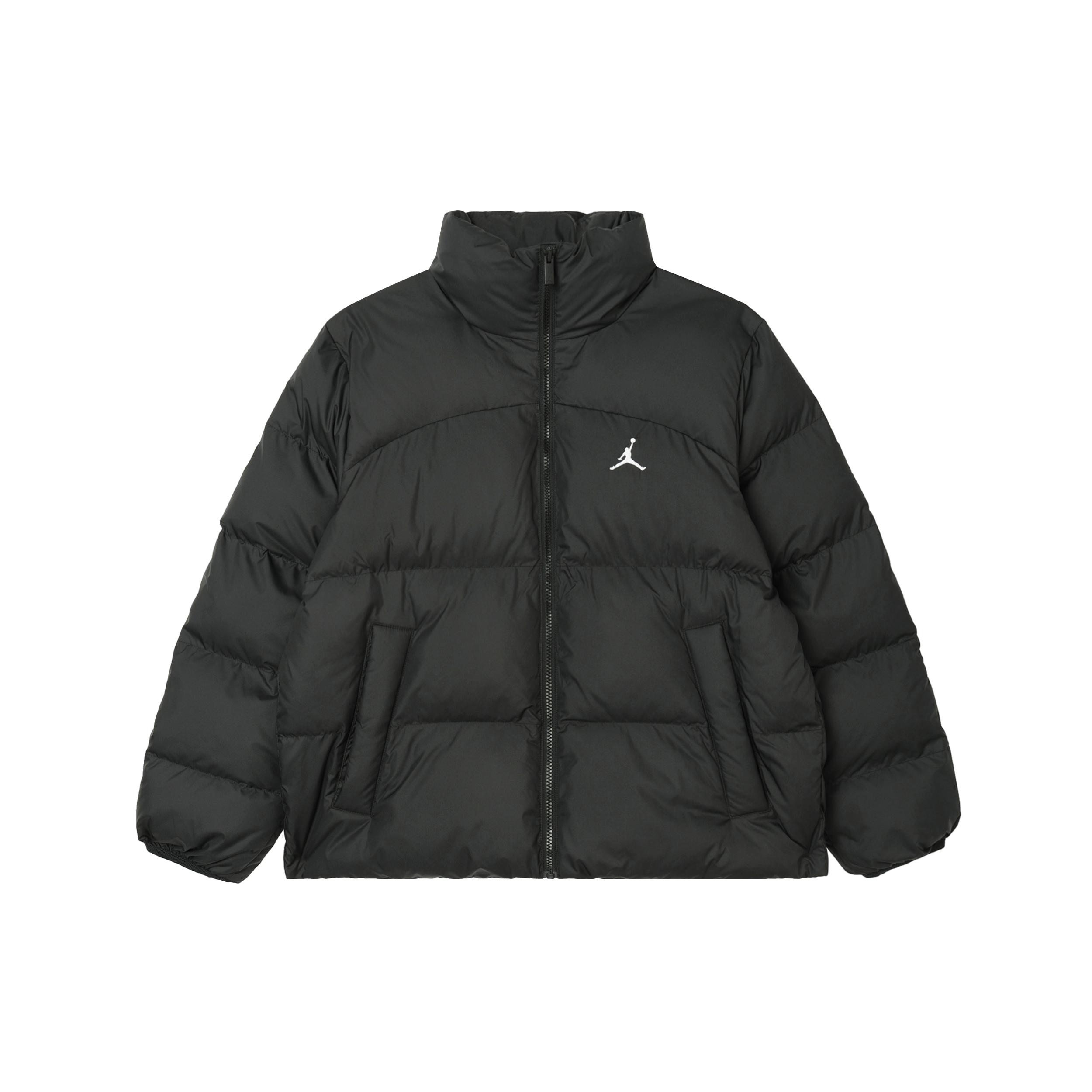 

New Jordan Puffer Jackets Women s Black/White FZ4528-010 S