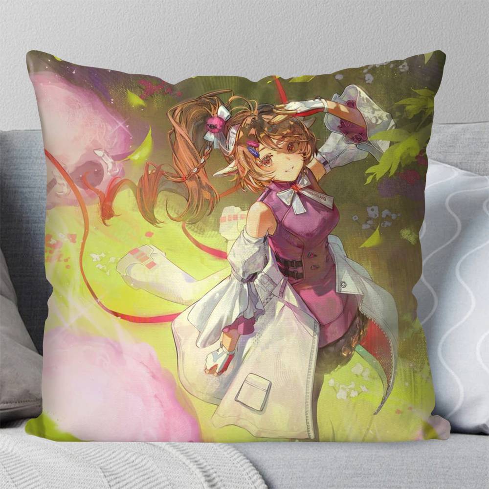 Ardelia Anime AArknights Pillow Case Fashion Square Pillowcase Bedroom Sofa Room Ins Decoration Leisure