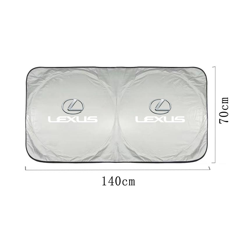 Car Windshield Sun Shade Visor UV Protection Shield For Lexus F SPORT ES RX NX LS UX LM LX GX LC RZ IS CT GS RC HS SC TX RX500h