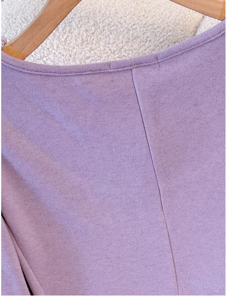 Plus Size Women's Elegant Suede Bell Sleeve Dress - Winter 2025 Collection