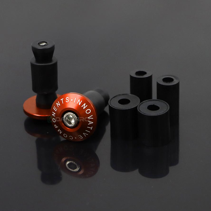 Universal Motorcycle Handlebar End Weight Cap Anti Vibration Slider Plug for Yamaha Suzuki Honda Ducati
