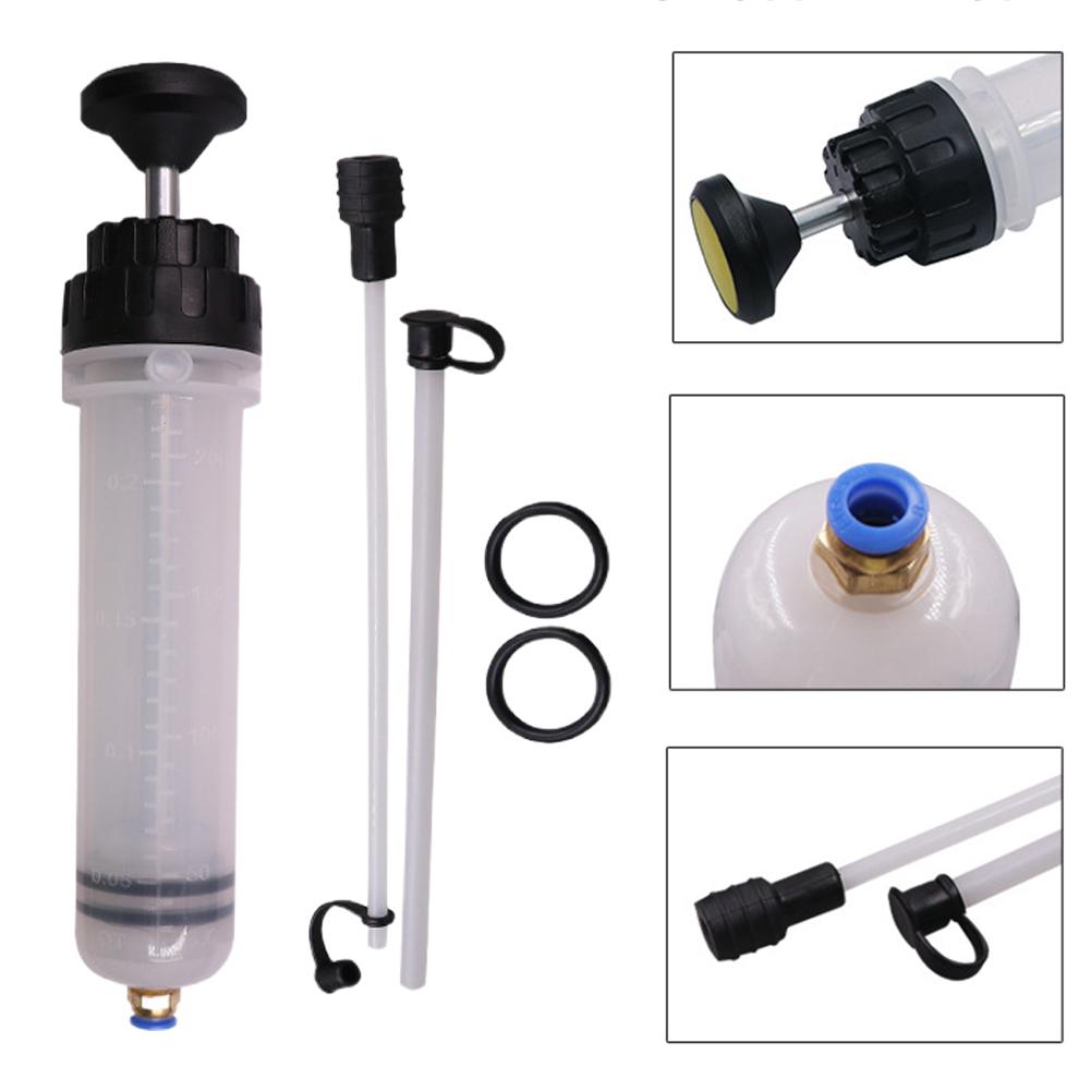 Auto Brake Fluid Extractor Auto Oil Change Syringe with Hose Dual Purpose Oil Change Tool 500cc Automotive Supplies