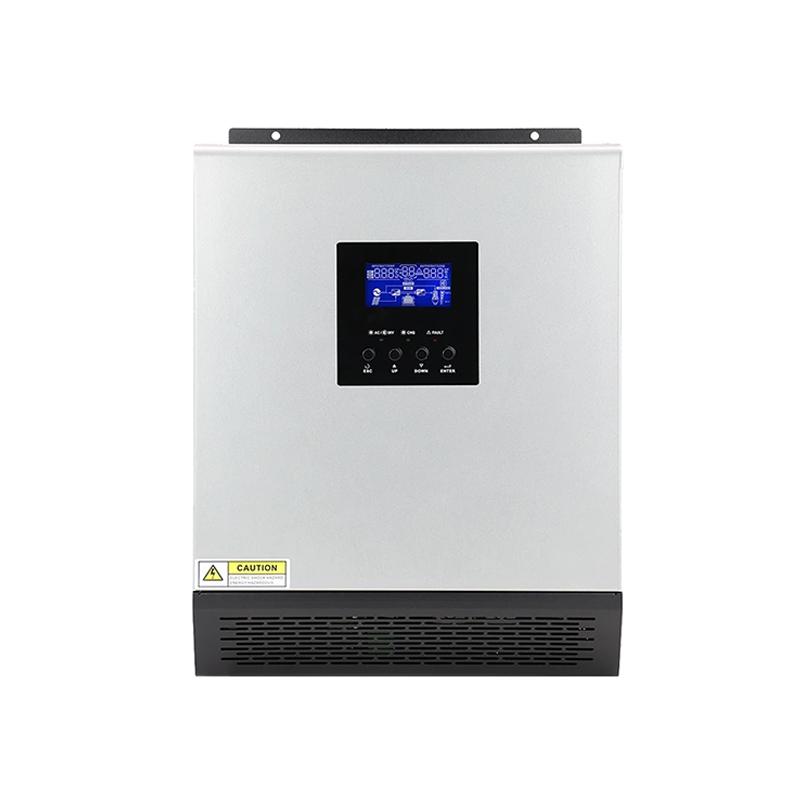 

PowMr 24V 2.4KW Hybrid Solar Inverter 110V Pure Sun Wave Inverter Max PV 80V Bulitin 50A PWM Charge Controller for Solar Home 24V