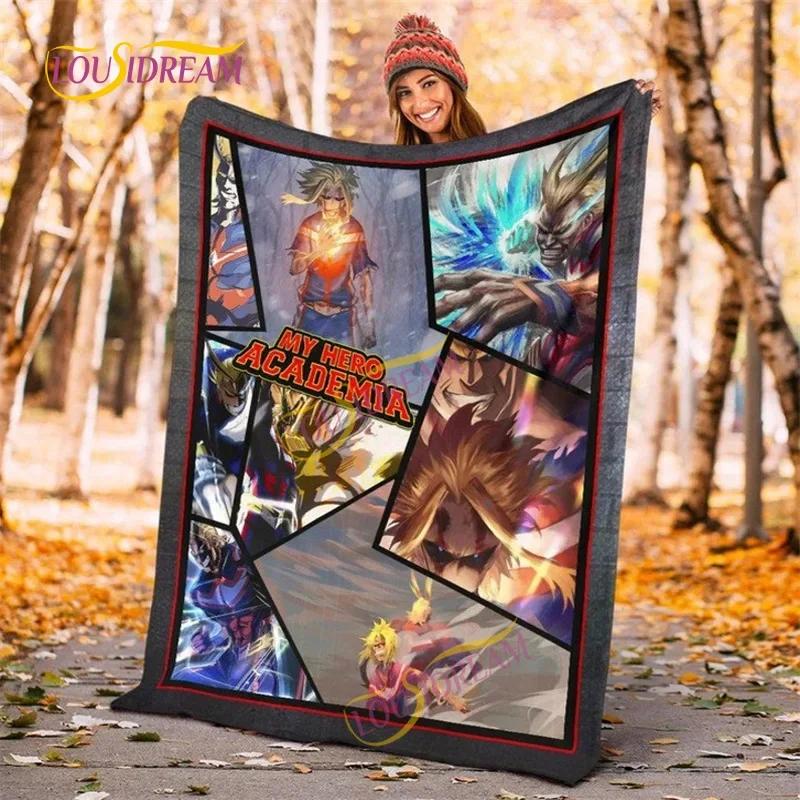 Katsuki Bakugo My Hero Academia Flanelldecke Midoriya Izuku Schlafsofa Plüsch Anime Merch Shoto Todoroki Manga Bettwäsche Decke