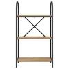 Artisan Oak Bookshelf 60 x 30 x 109 cm Engineered Wood