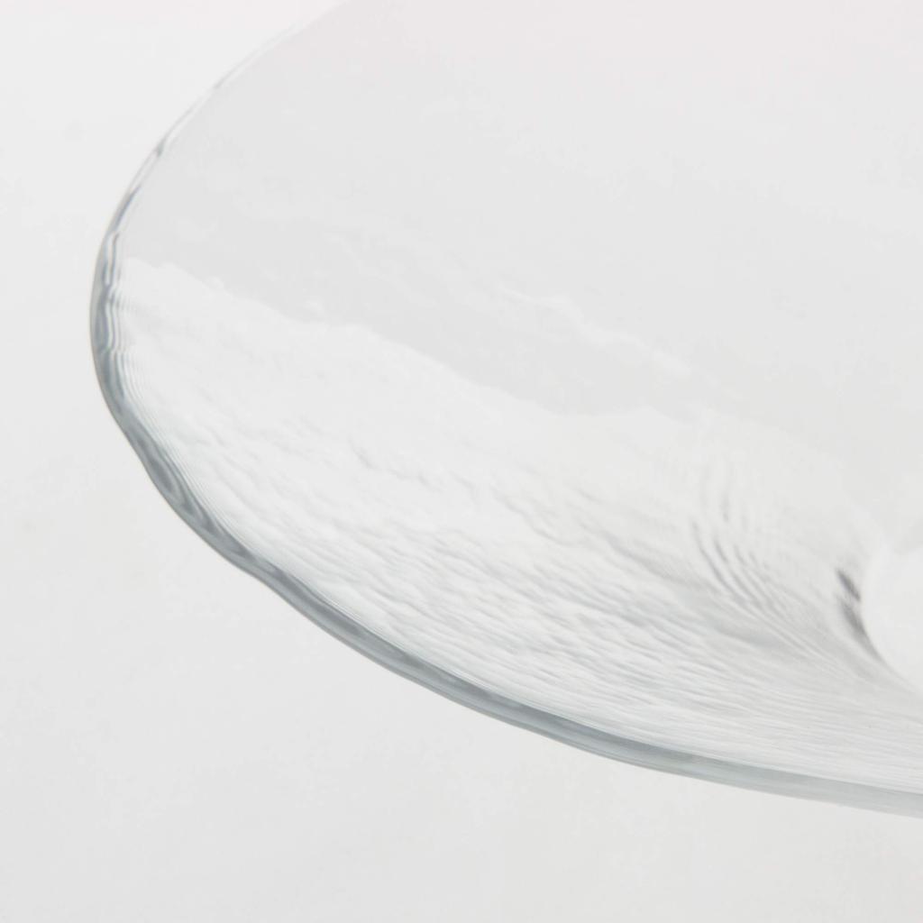 Toyo Sasaki Glass Orbit Bowl 275 Plates, Set of 3, Made in Japan, Large Platters, Round Plates, Glass Dishes, Tableware, 46055