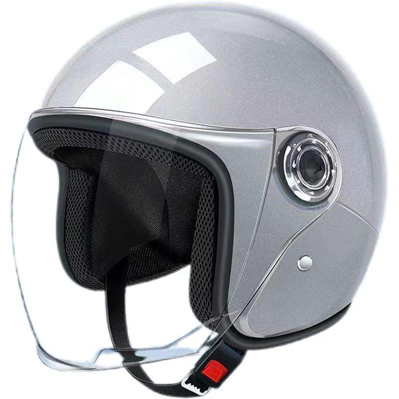 3C Certified Unisex Electric Vehicle Helmet for Autumn/Winter Warmth and Protection