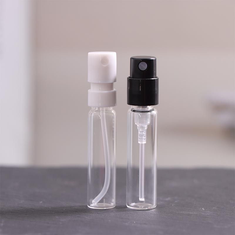 Mini szklane buteleczki bagnetowe Próbki perfum Buteleczki do próbek Atomizery do perfum wielokrotnego napełniania Pojemniki kosmetyczne podróżne