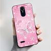 Hülle Für LG K8 2017/LG K8 2018/LG K9 2018 Weiches Silikon Schwarzes Gehäuse Für LG K10 2016/LG K10 2017 Hülle Niedliche Blume Cartoon Hülle