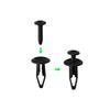 10Pcs 1007932 Car Door Trim Panel Clips Screws For Ford Focus 2000 2001-2025