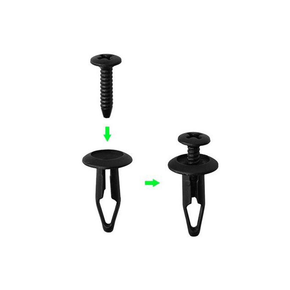 10Pcs 1007932 Car Door Trim Panel Clips Screws For Ford Focus 2000 2001-2025
