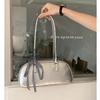 Spring New Niche Design Ballet Style Portable Women's Bag Trendy Versatile Silver Shoulder Armpit Bag Trendy