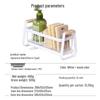 Multi-Functional Kitchen Sink Rack for Draining, Storage, and Organization