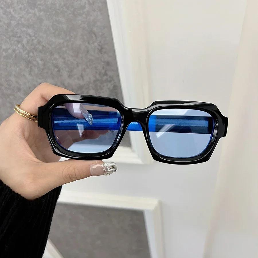 Classic Square Sunglasses Fashion Women Men Retro Stylish Glasses Casual Minimalist Female Male