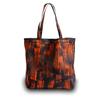 Brush Dyed Tote Bag - Black
