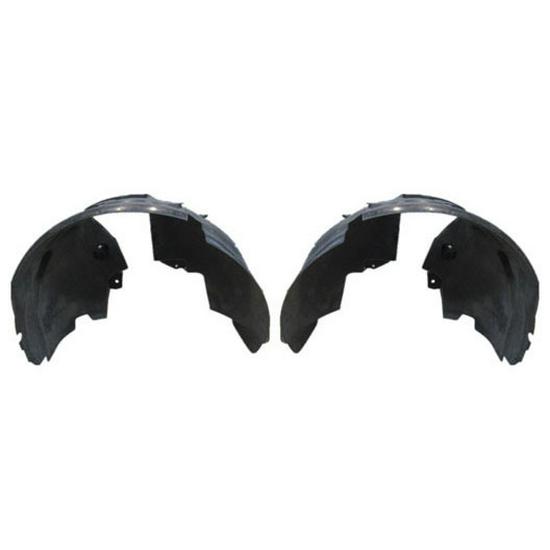 Mercedes-Benz Smart 453 Fender Liner Replacement: Parts 4536907300, 4536907400.