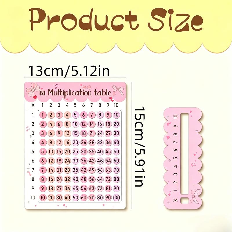 99 Multiplication Table Wooden Board Set Math Arithmetic Teaching Aids Montessori Educational Wooden Math Toys A7 15x13cm