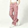 Children's Color Multi-Pocket Cargo Pants Casual Versatile Everyday Wear for Boys and Girls