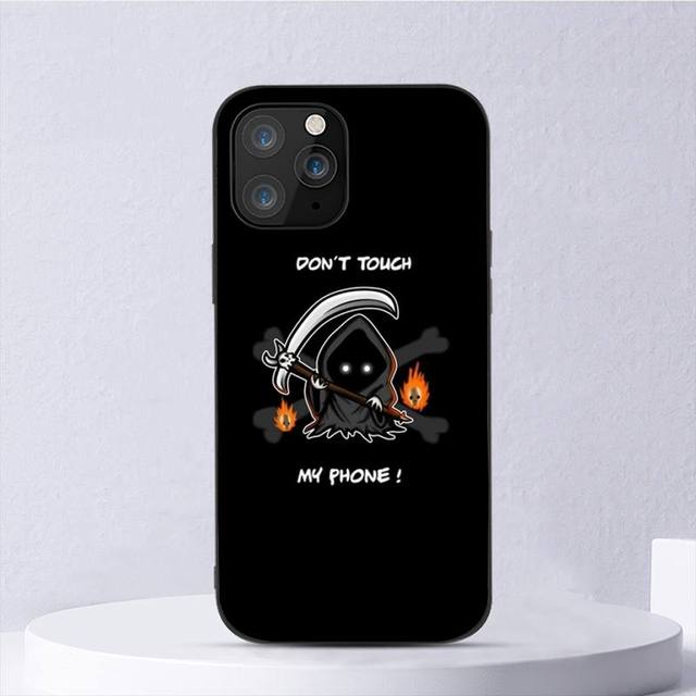 

Чехол «Не трогай мой телефон» для Iphone 11 12 Mini 13 14 Pro Xs Max X 8 7 6s Plus 5 Se Xr Shell iPhone8plus