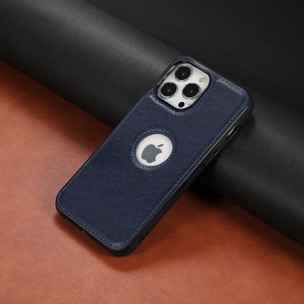 Luxury Business PU Leather Phone Case For iPhone 14 Plus 13 12 11 Pro Max XR X XS Max 8 7 Plus Ultra Thin Shockproof Back Cover